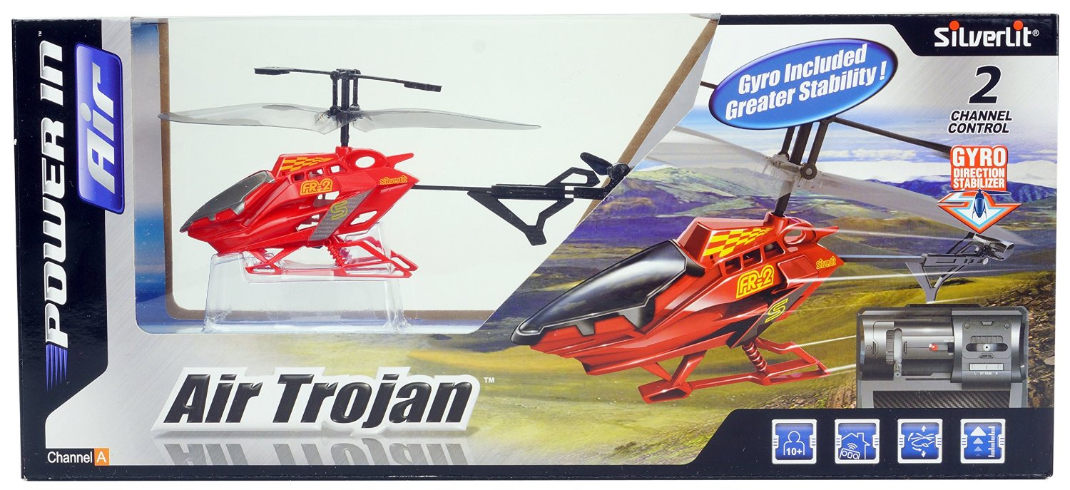 Вертолет Silverlit «Air Trojan» на инфракрасном управлении, 2-х канальный  